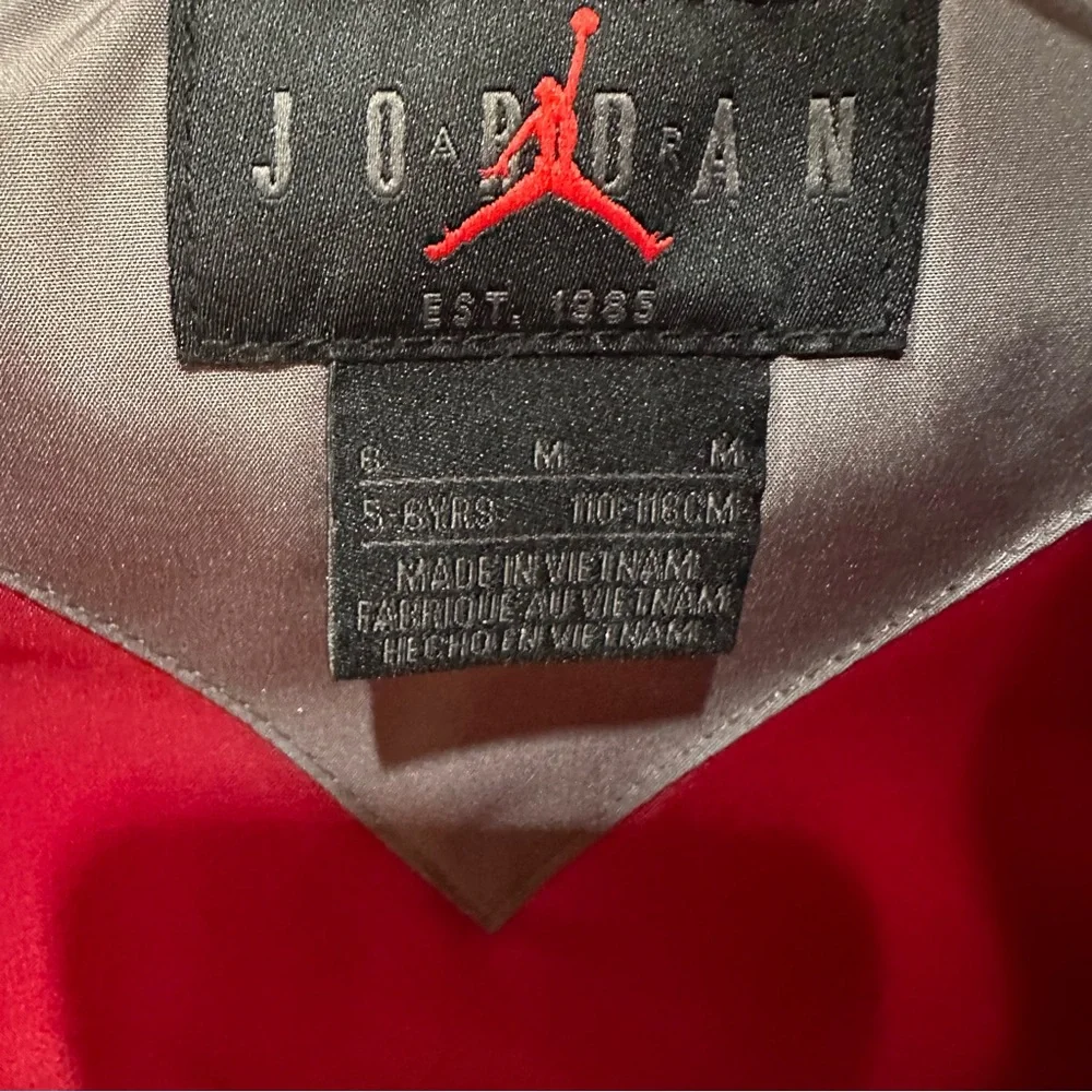 Boys Grey Nike Air Jordan Jacket